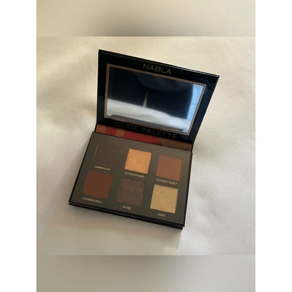 NABLA Analogue Cutie 6 Pan Vegan Eyeshadow Palette Full Size NWT